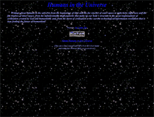 Tablet Screenshot of humansintheuniverse.org